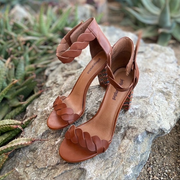 JEFFREY CAMPBELL Ankle Strap Sandals - EXCELLENT CONDITION - Picture 3 of 9